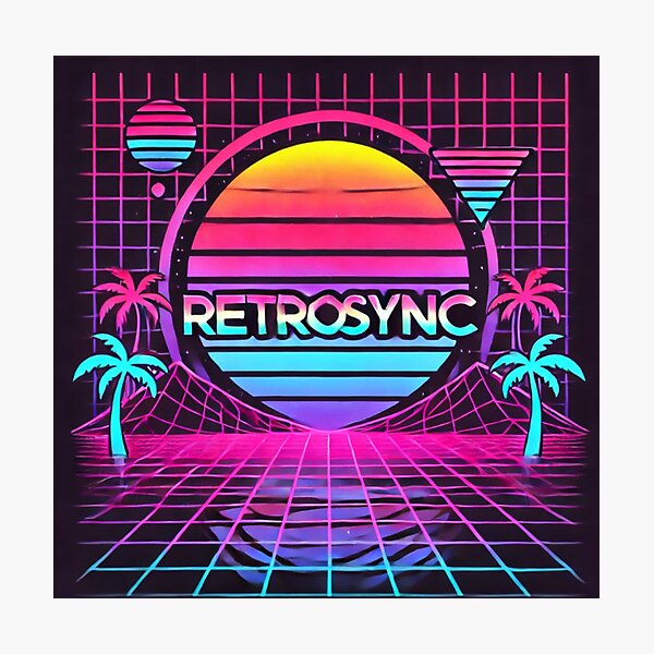 Item preview, Retrosync designed and sold by Vaporwavevibeai.