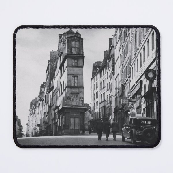 Item preview, Porte Saint Denis, Paris, 1926, street scene black and white photograph designed and sold by Jéanpaul Ferro.