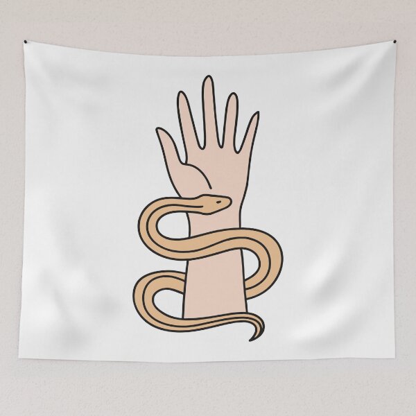 Item preview, Snake intertwined with hand designed and sold by rasagamastore.
