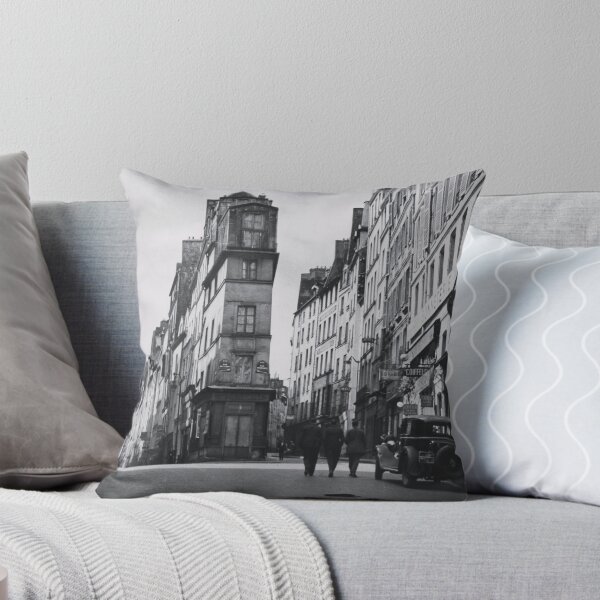 Item preview, Porte Saint Denis, Paris, 1926, street scene black and white photograph designed and sold by Jéanpaul  Ferro.