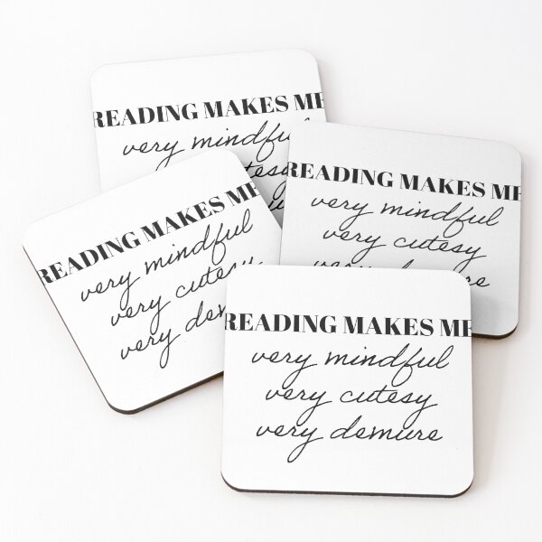Item preview, Aesthetic Very Demure Reading Quote Trend designed and sold by AestHenni17.