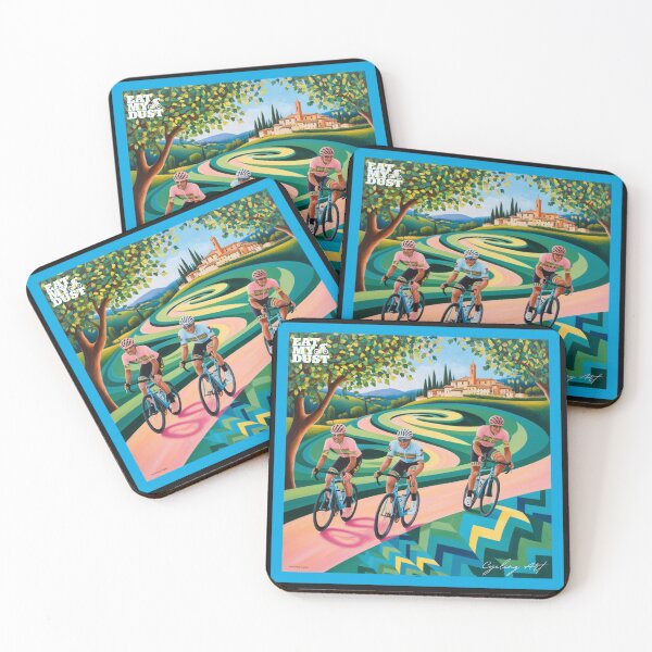 Item preview, Cycling Art - I Dream In Cycling - Eat My Dust designed and sold by EatMyDust-Bike.