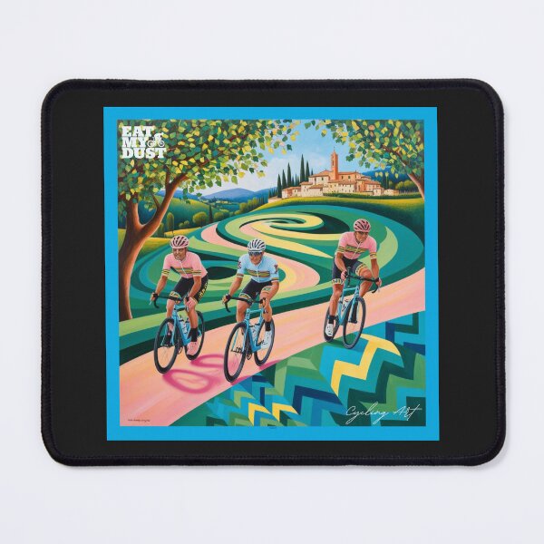 Item preview, Cycling Art - I Dream In Cycling - Eat My Dust designed and sold by EatMyDust-Bike.
