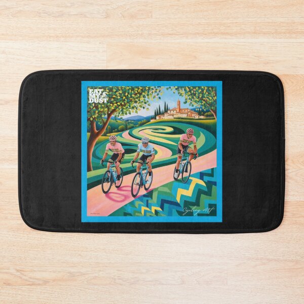 Item preview, Cycling Art - I Dream In Cycling - Eat My Dust designed and sold by EatMyDust-Bike.