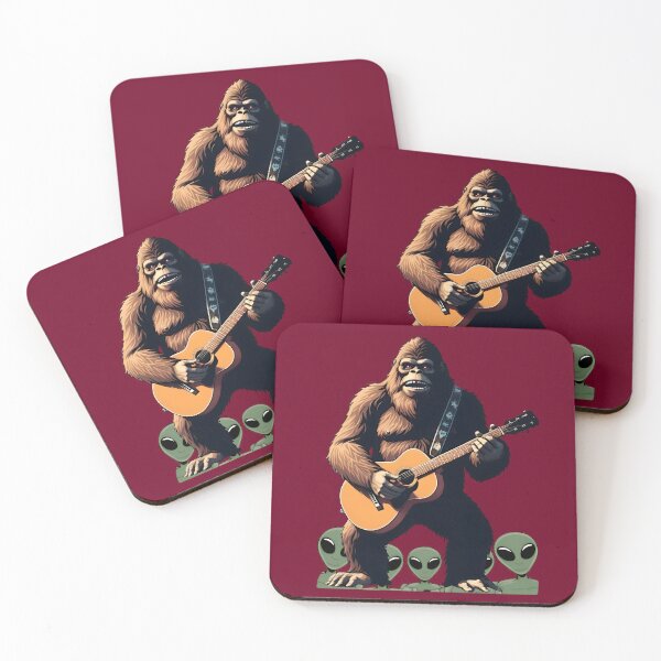 Item preview, Bigfoot Alien guitar  designed and sold by Colorfulman.