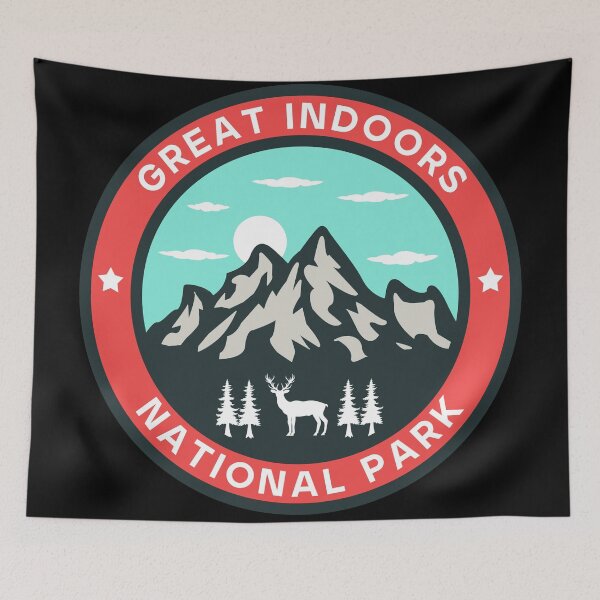 Item preview, Great Indoors National Park designed and sold by Nature-Book.