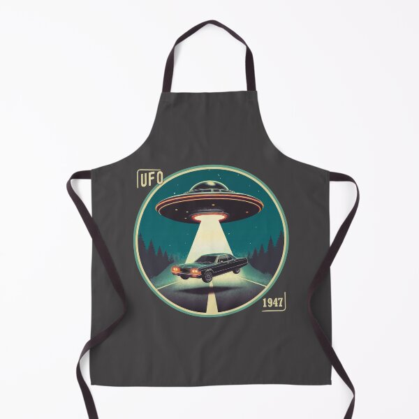 Item preview, UFO Encounter 1947: Retro Sci-Fi Design designed and sold by charlypicazo.