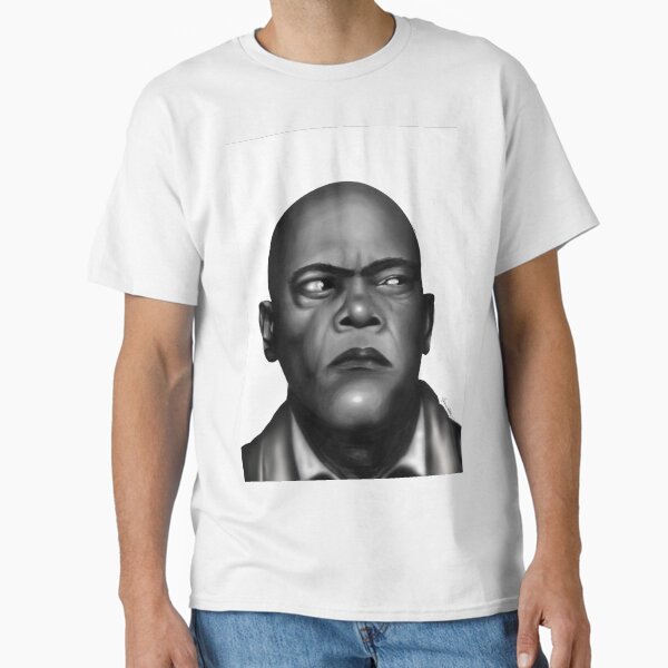 Item preview, Samuel L. Jackson portrait designed and sold by Valentina Genesini.