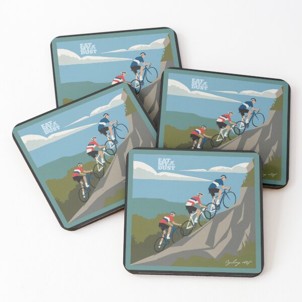 Item preview, Cycling Art - The View Will Be Worth It, Honest - Eat My Dust designed and sold by EatMyDust-Bike.