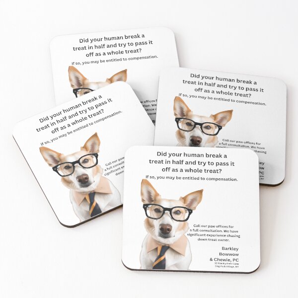 Item preview, Paw Offices DOG with glasses, DOG with a tie designed and sold by Ideas-BYDESiGN.