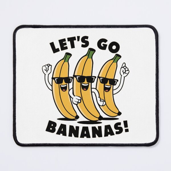 Item preview, LET'S GO BANANAS! designed and sold by PGAart.