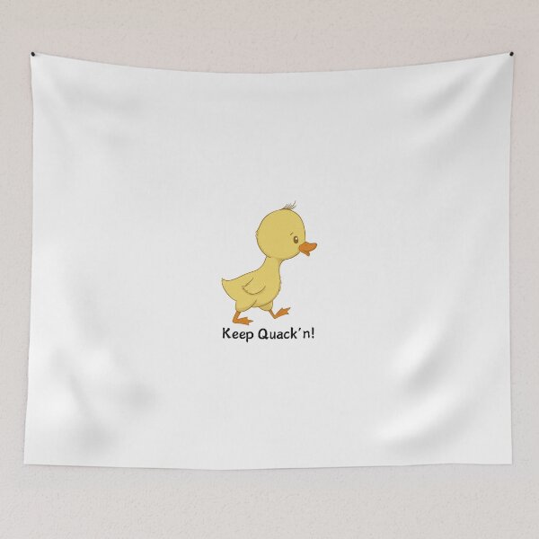 Aperçu de l'œuvre Gardez Quack'n ! Joli dessin de canard créée et vendue par CoolCrap-.