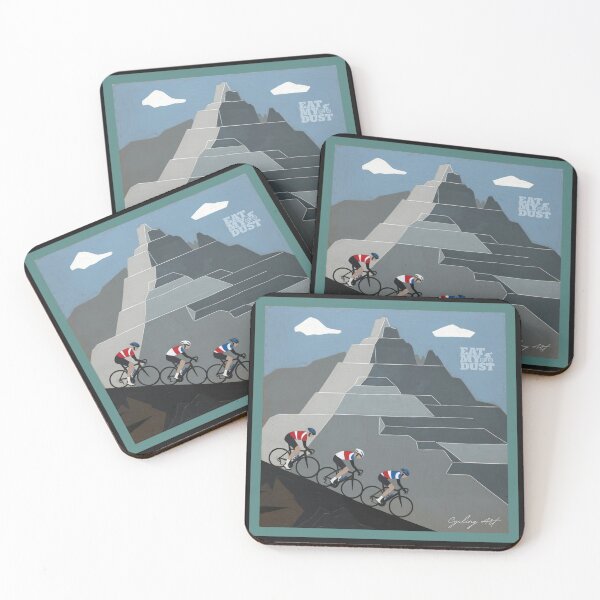 Item preview, Cycling Art -Drink In The Descent - Eat My Dust designed and sold by EatMyDust-Bike.
