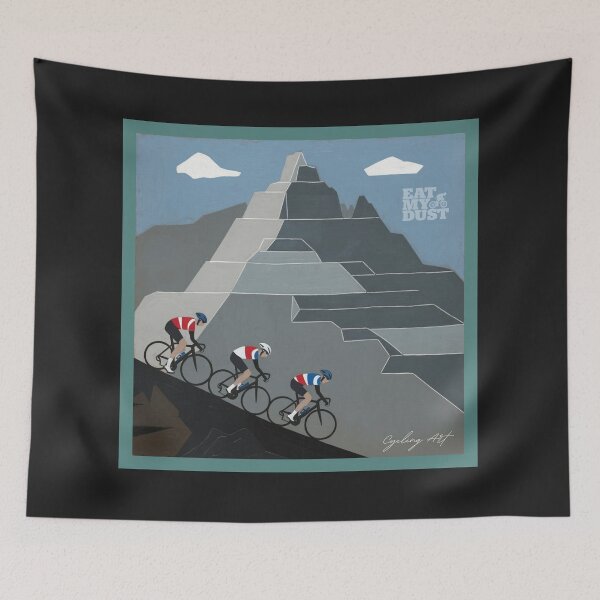 Item preview, Cycling Art -Drink In The Descent - Eat My Dust designed and sold by EatMyDust-Bike.