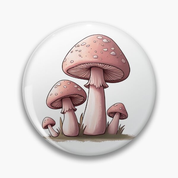 Item preview, Gritty Mushrooms designed and sold by FreshArtFusion.