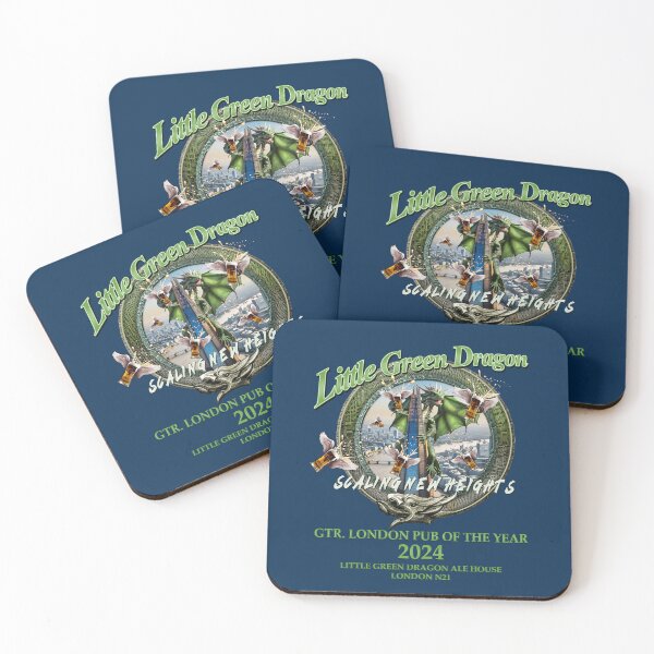 Item preview, Little Green Dragon London Pub of the Year 2024 designed and sold by Spyinthesky.
