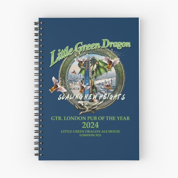 Item preview, Little Green Dragon London Pub of the Year 2024 designed and sold by Spyinthesky.