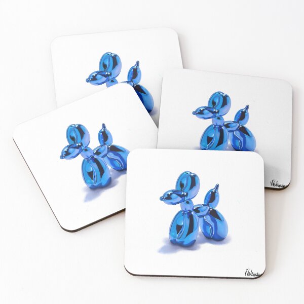 Item preview, Paw-sitively Blue: Balloon Dog  designed and sold by Valentina Genesini.