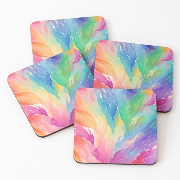 Item preview, Vibrant Watercolor Brushstroke Pattern #4 designed and sold by NatureSight.