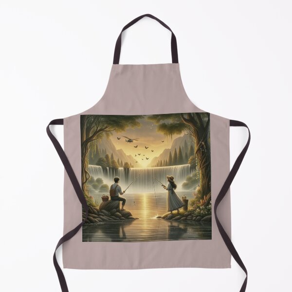 Item preview, Peaceful Sunset Fishing: A Romantic Couple's Escape designed and sold by choder61.