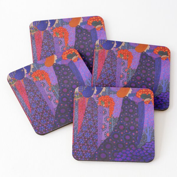 Item preview, Amazing color in art nouveau style designed and sold by The Artful Horse.