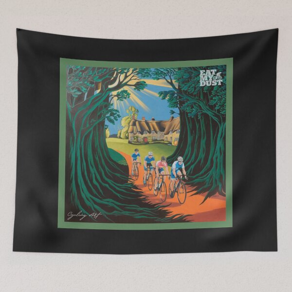 Item preview, Cycling Art - The Joy Of Gravel - Eat My Dust designed and sold by EatMyDust-Bike.