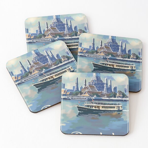 Item preview, Bangkok Eternal: Illustrated Memories designed and sold by MidArtForge.