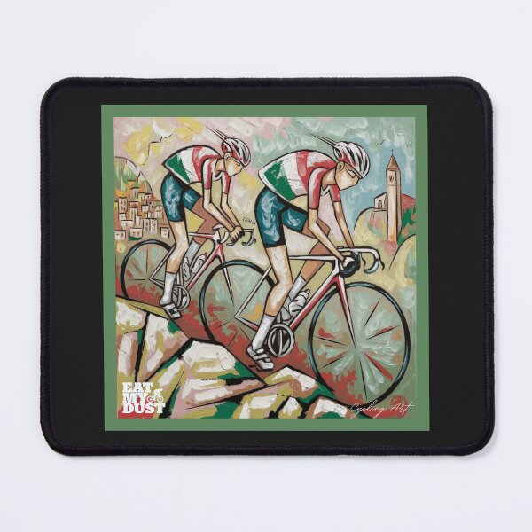 Item preview, Cycling Art - The Mountains Of Italy - Eat My Dust designed and sold by EatMyDust-Bike.