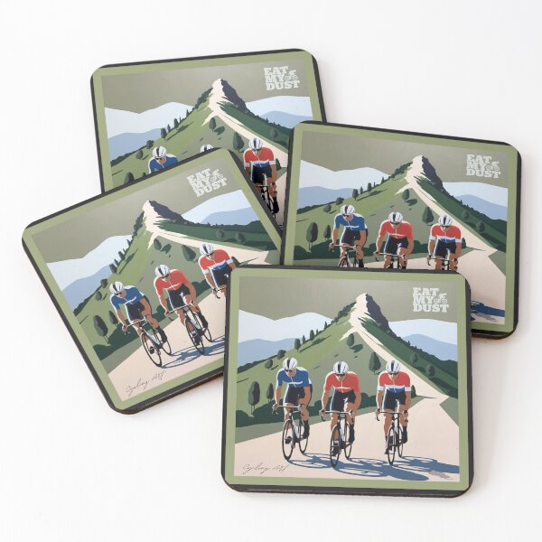 Item preview, Cycling Art - That Was Awesome - Eat My Dust designed and sold by EatMyDust-Bike.