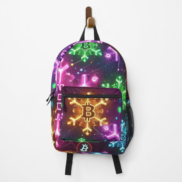 Artikelvorschau, Neon Bitcoin Snow entworfen und verkauft von DreamsofPeace.
