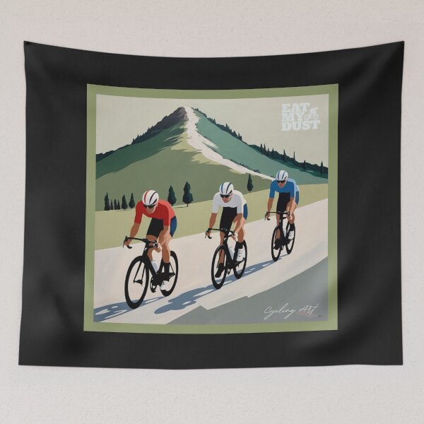 Item preview, Cycling Art - Accidentally French - Eat My Dust designed and sold by EatMyDust-Bike.