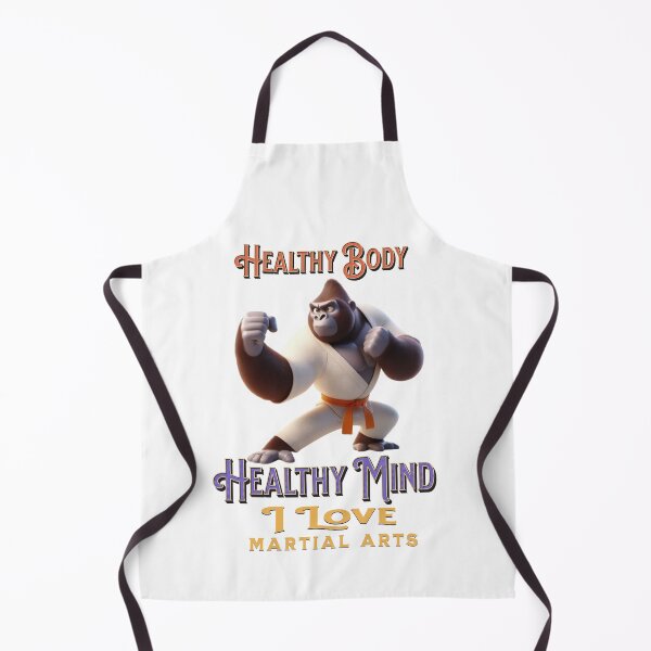 Item preview, Gorilla practicing martial arts designed and sold by I-love-music.