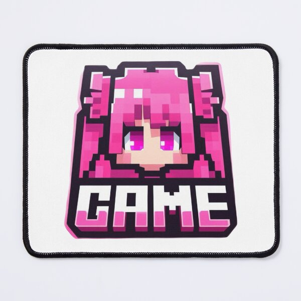 Item preview, Minecraft style logo “GAME” designed and sold by bkkaglass.
