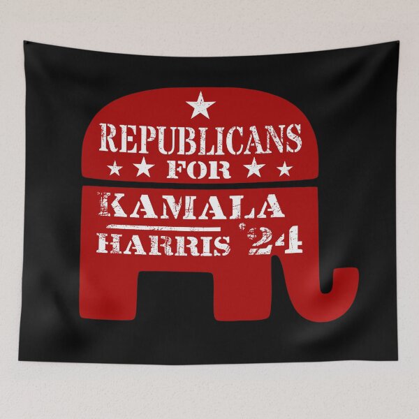 Item preview, Republicans for Kamala Harris 2024 designed and sold by SchlossInspire.