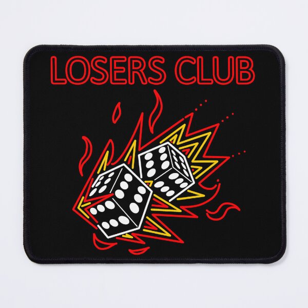 Item preview, "Burning Dice - Looser Club" designed and sold by Art-Vortex-fr.