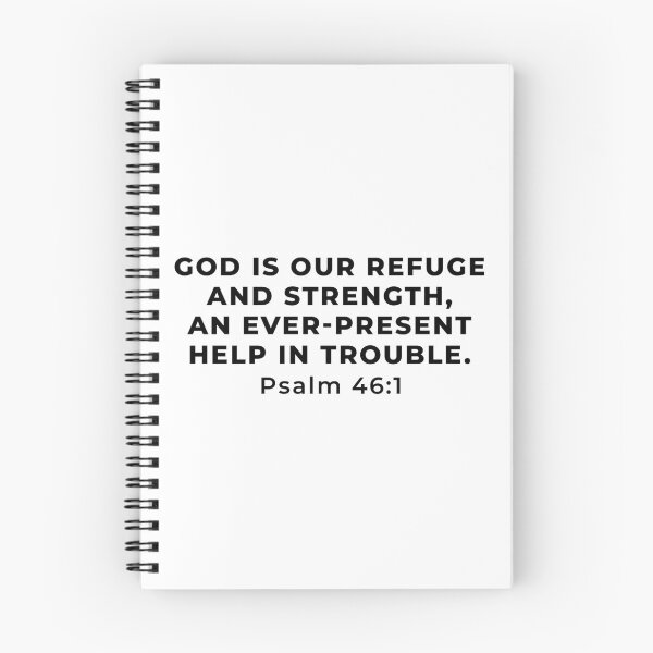Item preview, Psalm 46:1 Bible Verse designed and sold by SoulQuot.