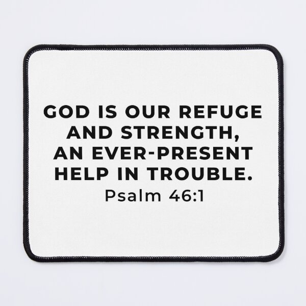 Item preview, Psalm 46:1 Bible Verse designed and sold by SoulQuot.