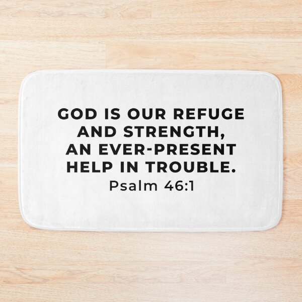 Item preview, Psalm 46:1 Bible Verse designed and sold by SoulQuot.