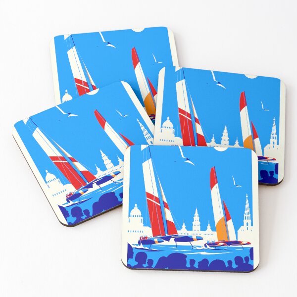 Item preview, SailGP Copenhagen poster designed and sold by heymate.