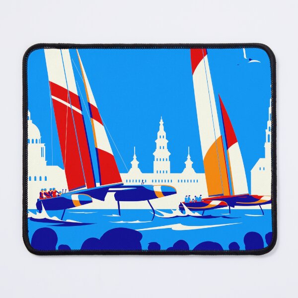 Item preview, SailGP Copenhagen poster designed and sold by heymate.