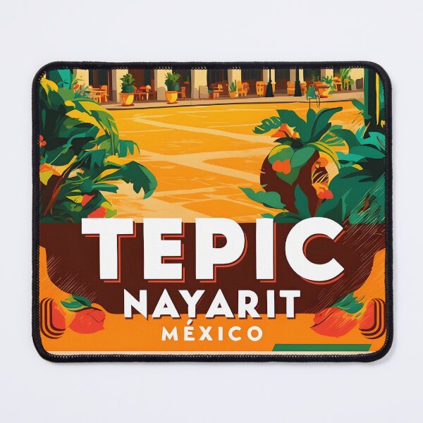 Item preview, Tepic Nayarit Mexico Vintage Travel Tourism designed and sold by TravelersGems.