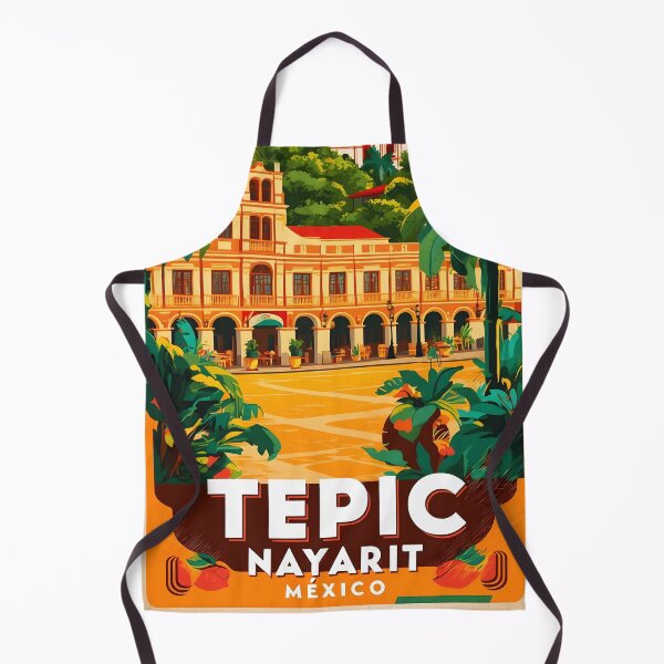 Item preview, Tepic Nayarit Mexico Vintage Travel Tourism  designed and sold by TravelersGems.