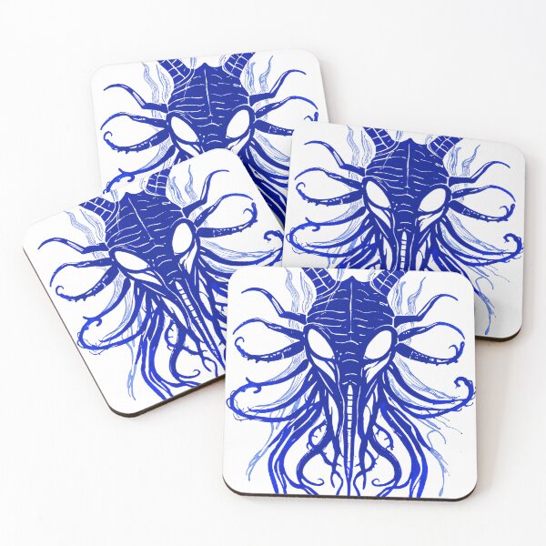 Item preview, Blue Ink Cambrian Alchemist Creature Design designed and sold by Threehop.