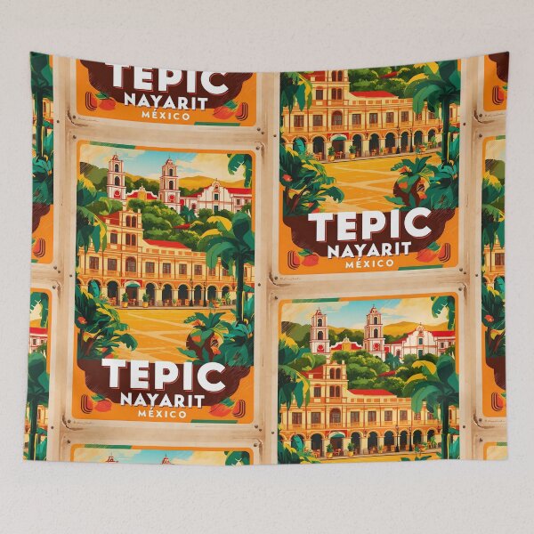 Artikelvorschau, Tepic Nayarit Mexiko Vintage Reisetourismus entworfen und verkauft von TravelersGems.