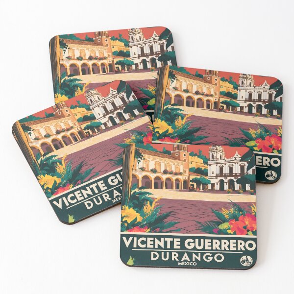 Item preview, Vicente Guerrero Durango Mexico Vintage Travel Tourism  designed and sold by TravelersGems.