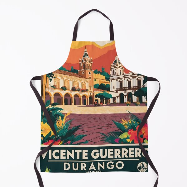 Item preview, Vicente Guerrero Durango Mexico Vintage Travel Tourism designed and sold by TravelersGems.