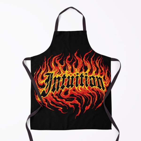Item preview, "Intuition in Flames - Camiseta con logo ardiente" designed and sold by Art-Vortex-fr.