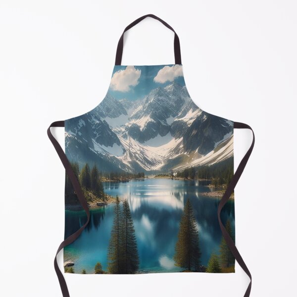 Item preview, Lakes in the mountains designed and sold by mahmoudfarrag.