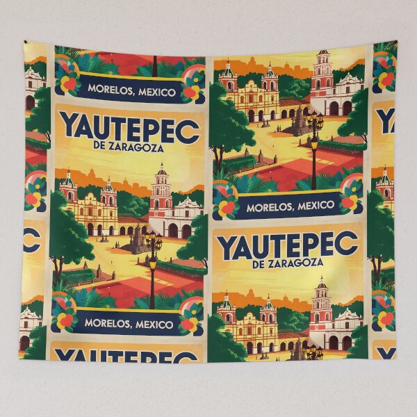 Item preview, Yautepec de Zaragoza Morelos Mexico Vintage Travel Tourism  designed and sold by TravelersGems.