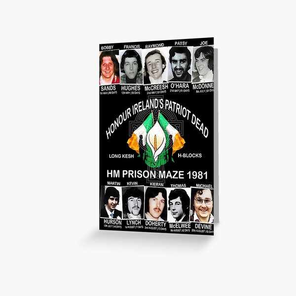 Item preview, Irish Hunger Strike 1981 designed and sold by REAL IRISH GIFTS.